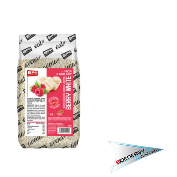 Bpr Nutrition-FIOCCO D'AVENA BABY AROMATIZZATO (Porridge Conf. 1 Kg)   Berry White  